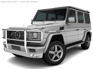 메르세데스 벤츠 g500 3D 모델