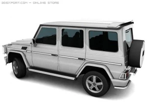 mercedes   benz g500 3D Model