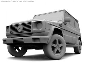 mercedes   benz g500 Modelo 3D