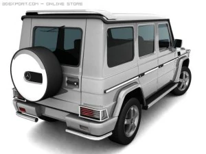mercedes   benz g500 3D Model