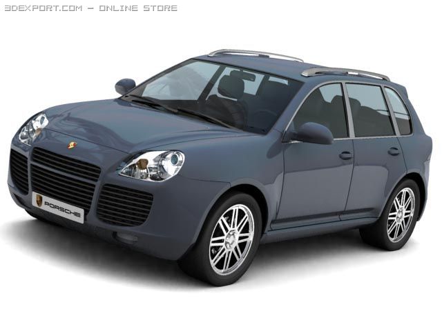 porsche cayenne 3D Модель .c4d .max .obj .3ds .fbx .stl .blend 