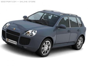 porsche cayenne 3D Модель