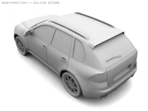 porsche cayenne 3D Модель