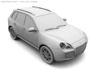 porsche cayenne 3D Модель