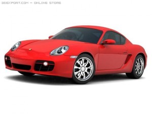 porsche cayman s 3D Model