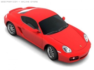 porsche cayman s 3D Model