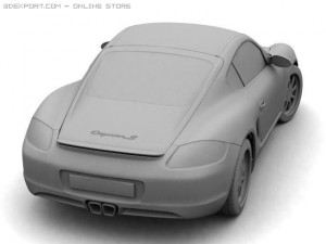 porsche cayman s 3D Model