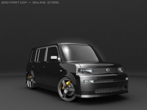 Scion xb Model 3D
