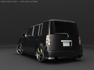 Scion xb Model 3D