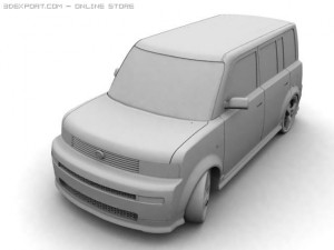 Scion xb Model 3D