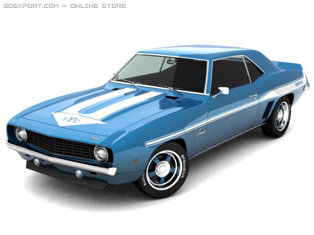 chevrolette yenco camaro 3D 모델 .c4d .max .obj .3ds .fbx .stl .blend 