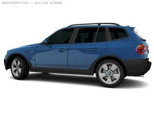 bmw x3 3D Model