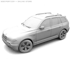 bmw x3 Modelo 3D