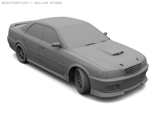 Toyota chaser 3d model