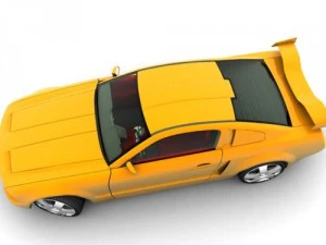 ford mustang 2003 3D Model