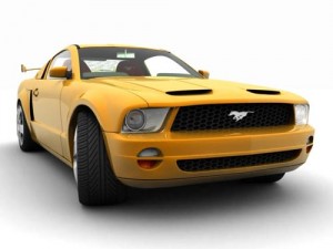 ford mustang 2003 Modello 3D