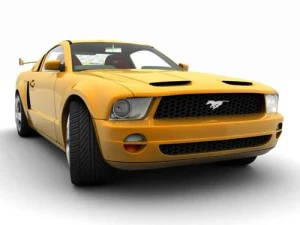 ford mustang 2003 3D Model
