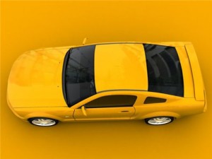 ford mustang gt 2005 3D Model