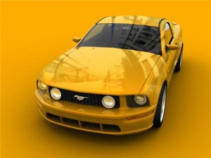 ford mustang gt 2005 3D Model