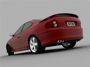 pontiac gto 2004 Model 3D