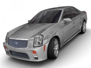 cadillac cts-v Modelo 3D