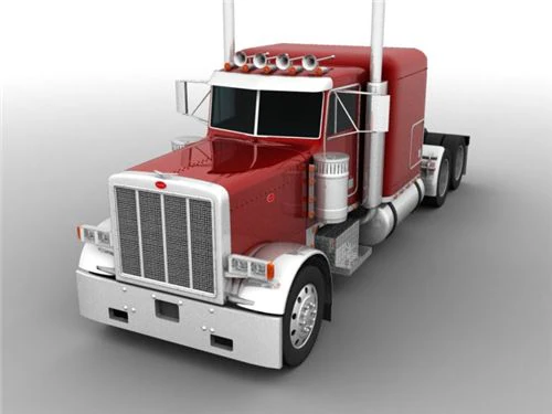 peterbilt 379 Modelo 3D .c4d .max .obj .3ds .fbx .stl .blend 