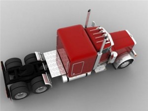 peterbilt 379 3Dモデル
