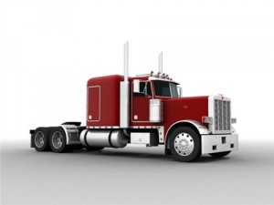 peterbilt 379 3Dモデル