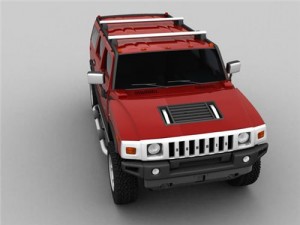hummer h2 suv Modelo 3D