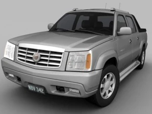 cadillac escaladeext 3D Model