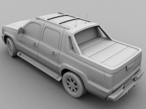 cadillac escaladeext 3D Model