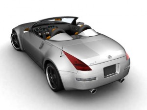 nissan 350z roadster 3D Модель