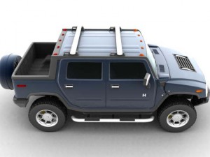 hummer h2 sut 3D Model