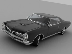 pontiac gto 1967 3D Model