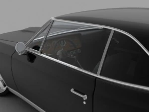 pontiac gto 1967 3D Model