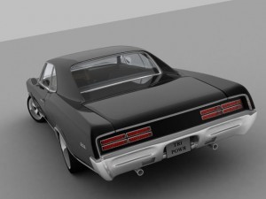 pontiac gto 1967 3D Model