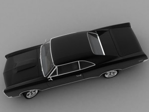 pontiac gto 1967 3D Model
