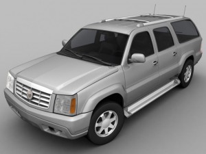 cadillac escalade es 3D Model