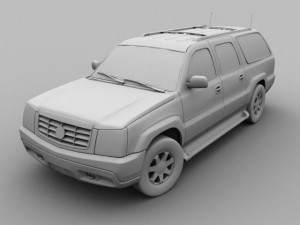 cadillac escalade es 3D 模型