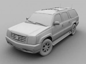 cadillac escalade es 3D Model