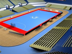 uefa futsal arena 3Dモデル