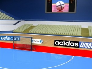 uefa futsal arena 3Dモデル