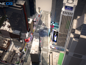 New york city times square Model 3D