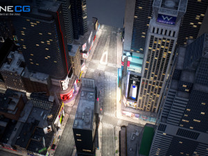 New york city times square Model 3D