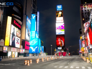 New york city times square Model 3D