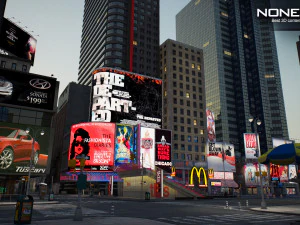 New york city times square 3D Model