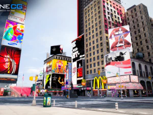 New york city times square 3D Model