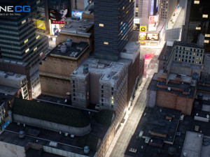 New york city times square Model 3D