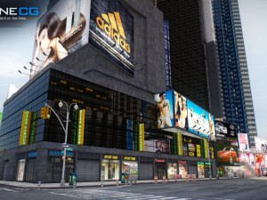 New york city times square Model 3D