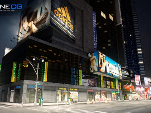 New york city times square 3D Model